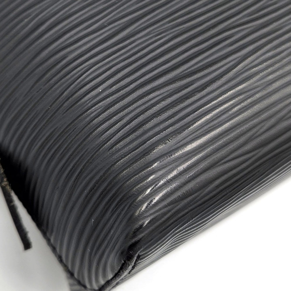 LOUIS VUITTON Epi Pochette Tick M41348 Black Pouch - Picture 10 of 10